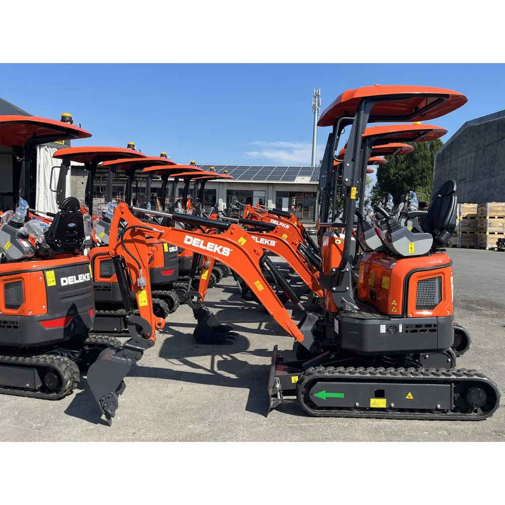 Mini bager DELEKS M120 – 1,2 t, dizelski motor Yanmar — slika 10 od 15
