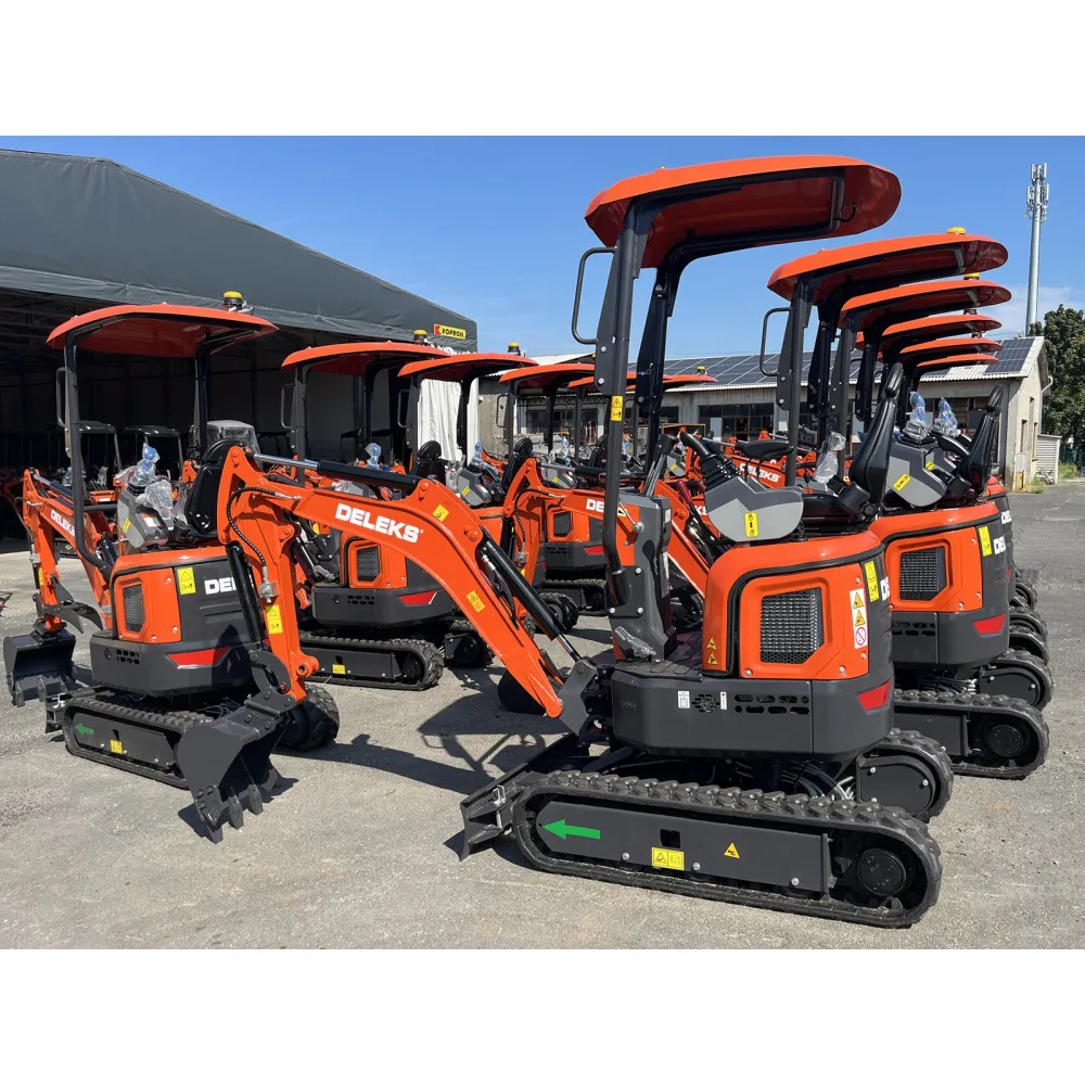 Mini bager DELEKS M120 – 1,2 t, dizelski motor Yanmar — slika 6 od 15