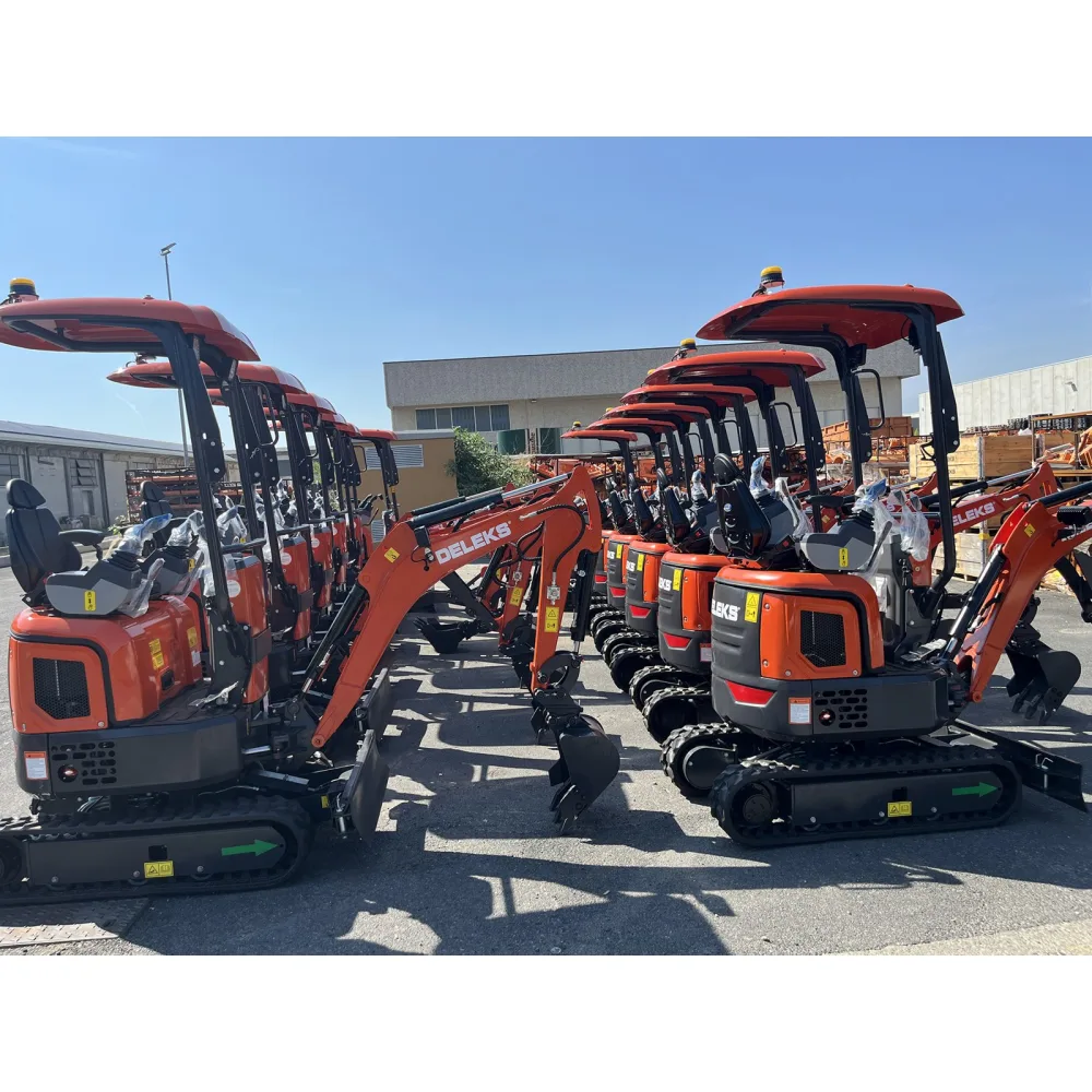 Mini bager DELEKS M120 – 1,2 t, dizelski motor Yanmar — slika 8 od 15