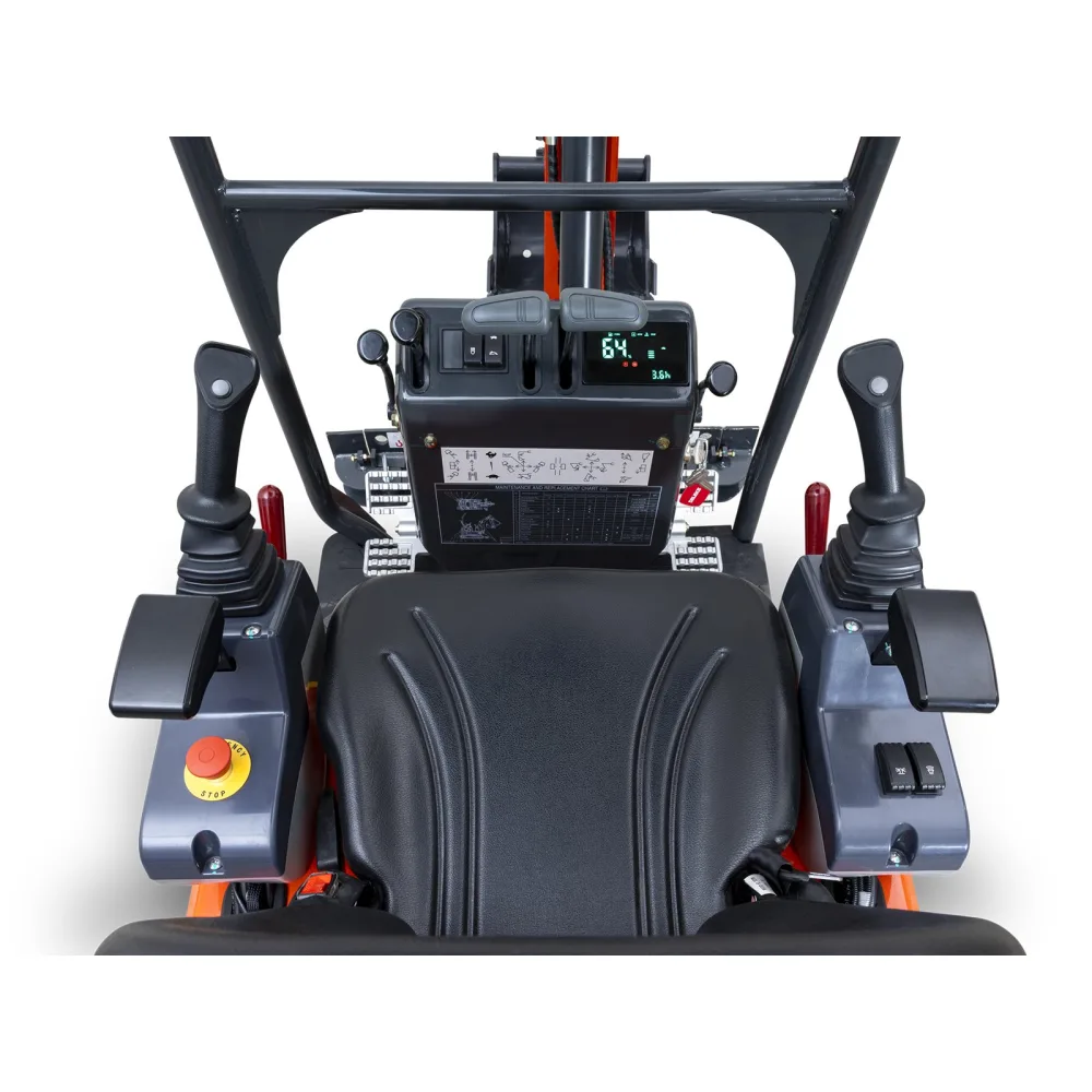 Mini bager DELEKS S120 – 1,2 t, dizelski motor Kubota — slika 7 od 15