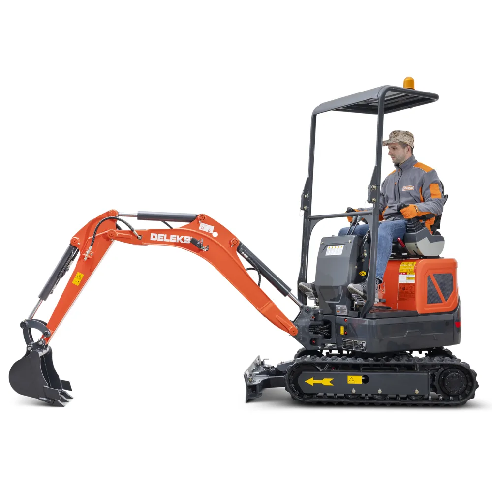 Mini bager DELEKS S120 – 1,2 t, dizelski motor Kubota — slika 2 od 15