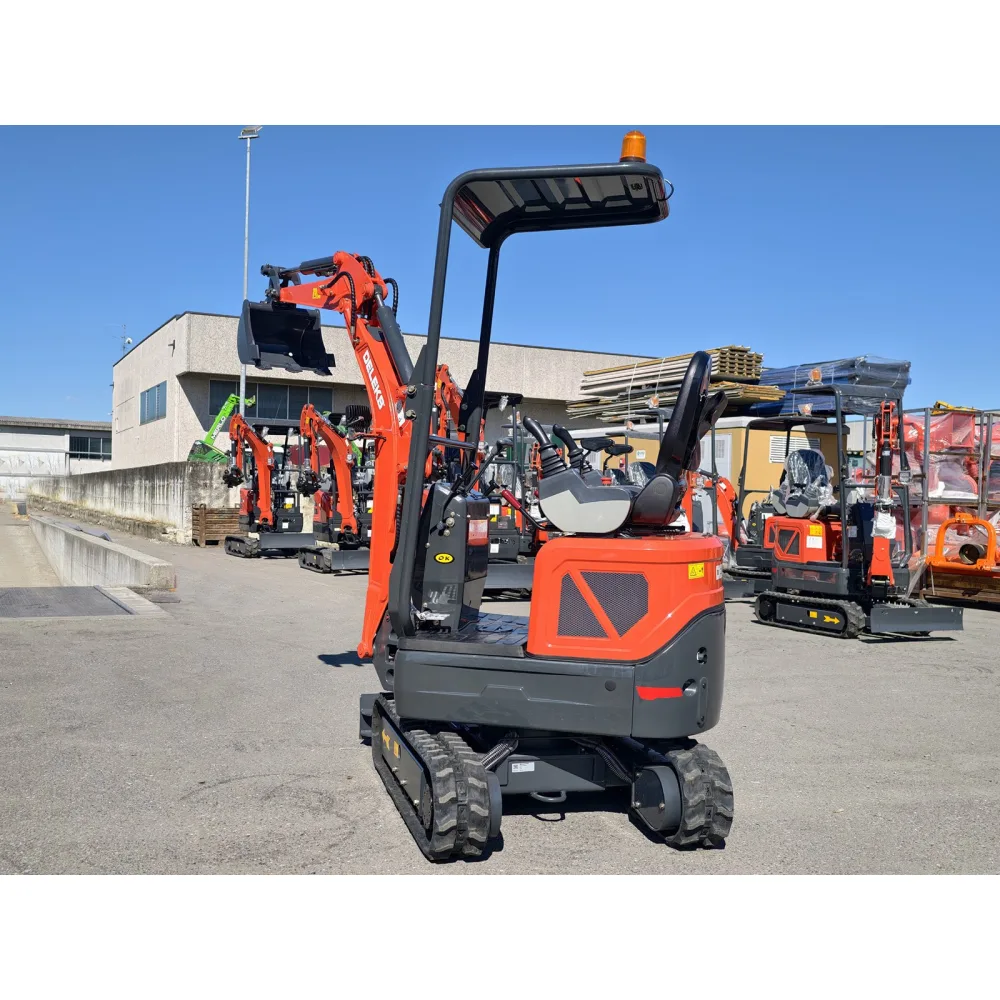 Mini bager DELEKS S120 – 1,2 t, dizelski motor Kubota — slika 12 od 15