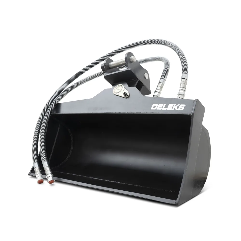 Nagibna planirna žlica za mini bager DELEKS M180B800TILT – 80 cm (za M180)