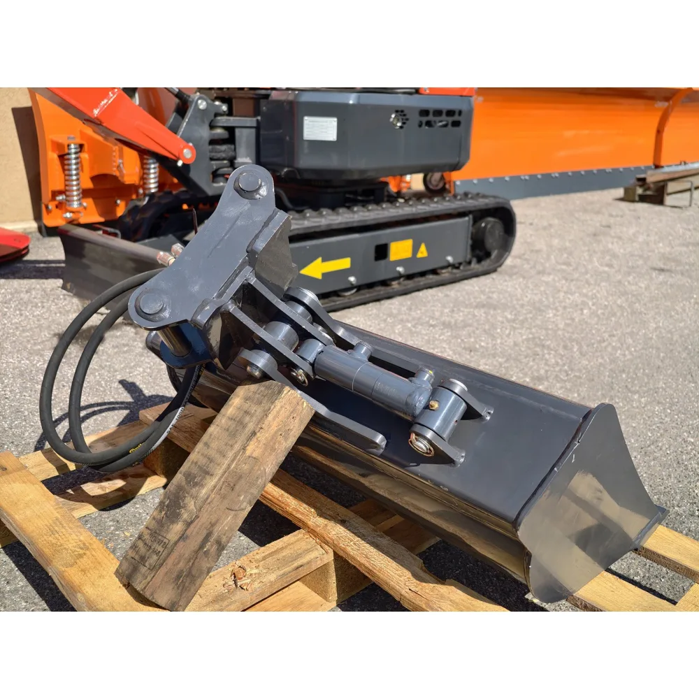 Nagibna planirna žlica za mini bager DELEKS S100B800TILT – 80 cm — slika 10 od 12