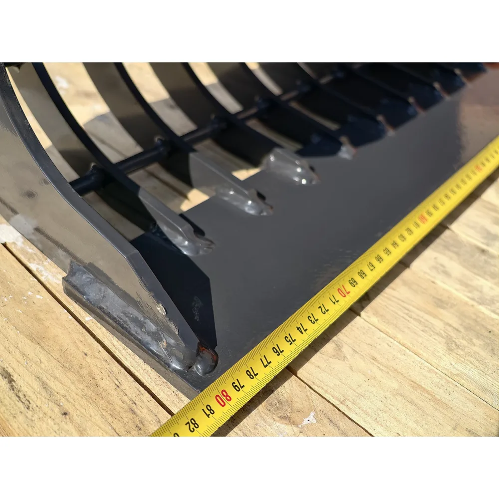 Grabljasta žlica za kamen za mini bager DELEKS S100B800ST – 80 cm — slika 15 od 15