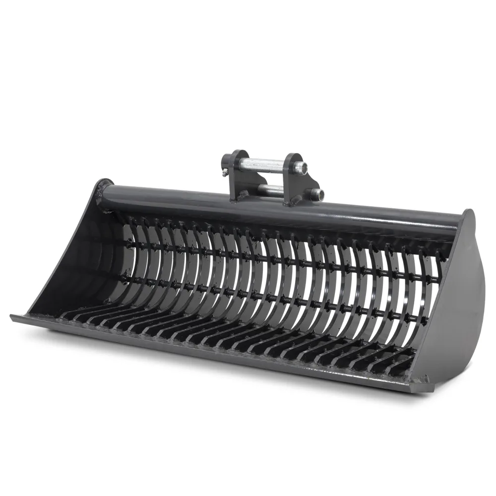 Grabljasta žlica za kamen za mini bager DELEKS S100B800ST – 80 cm