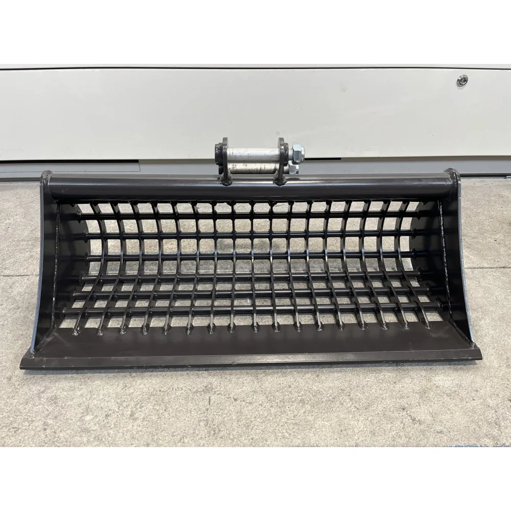 Grabljasta žlica za kamen za mini bager DELEKS M100B800ST – 80 cm (za M80/M90/M100) — slika 7 od 11