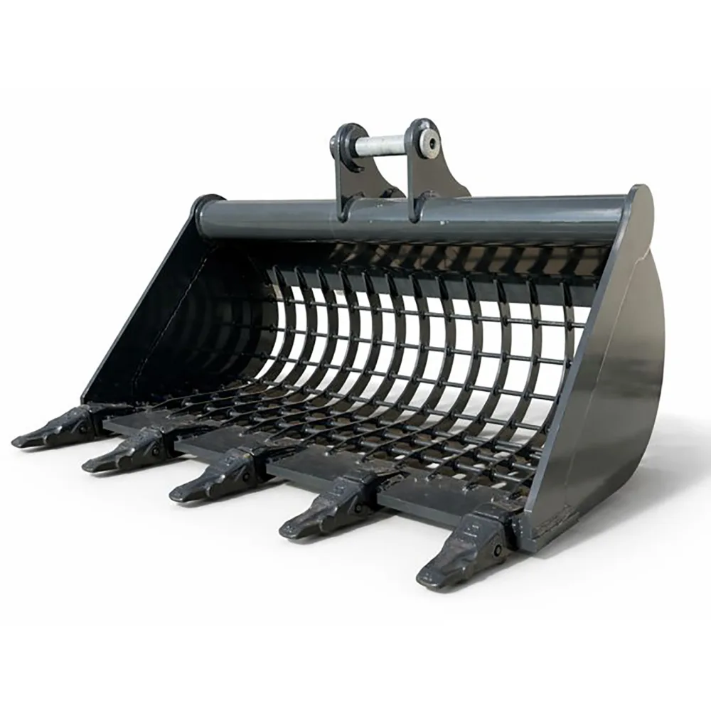 Grabljasta žlica za kamen za mini bager DELEKS S280B1000ST – 100 cm (za S280)
