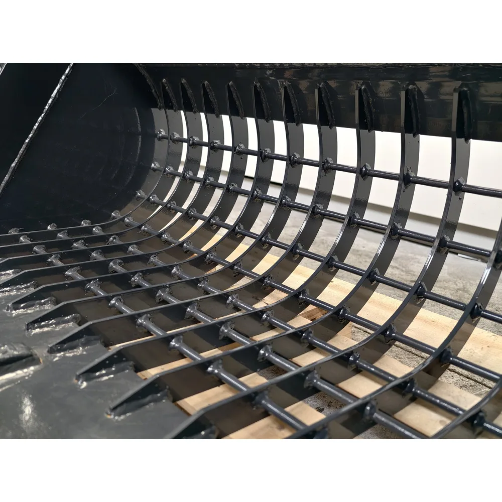 Grabljasta žlica za kamen za mini bager DELEKS S380B1000ST – 100 cm (za S380) — slika 12 od 13