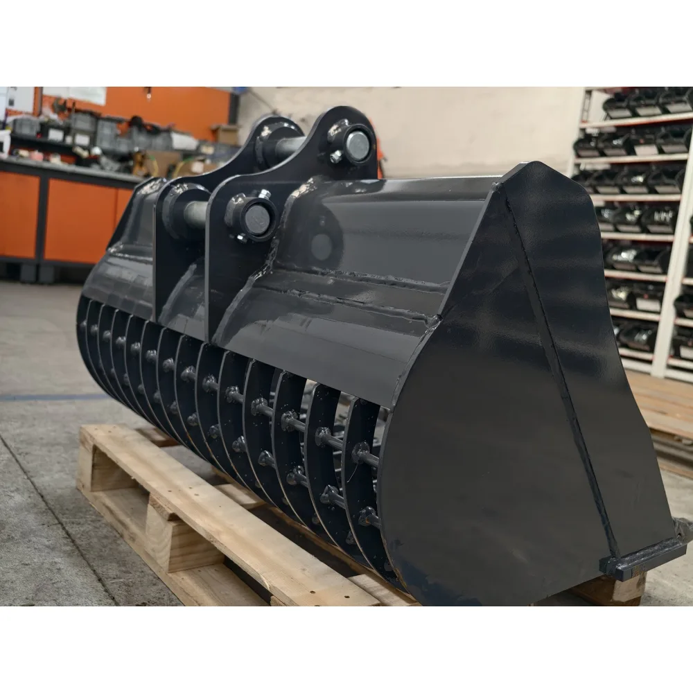 Grabljasta žlica za kamen za mini bager DELEKS S380B1000ST – 100 cm (za S380) — slika 7 od 13