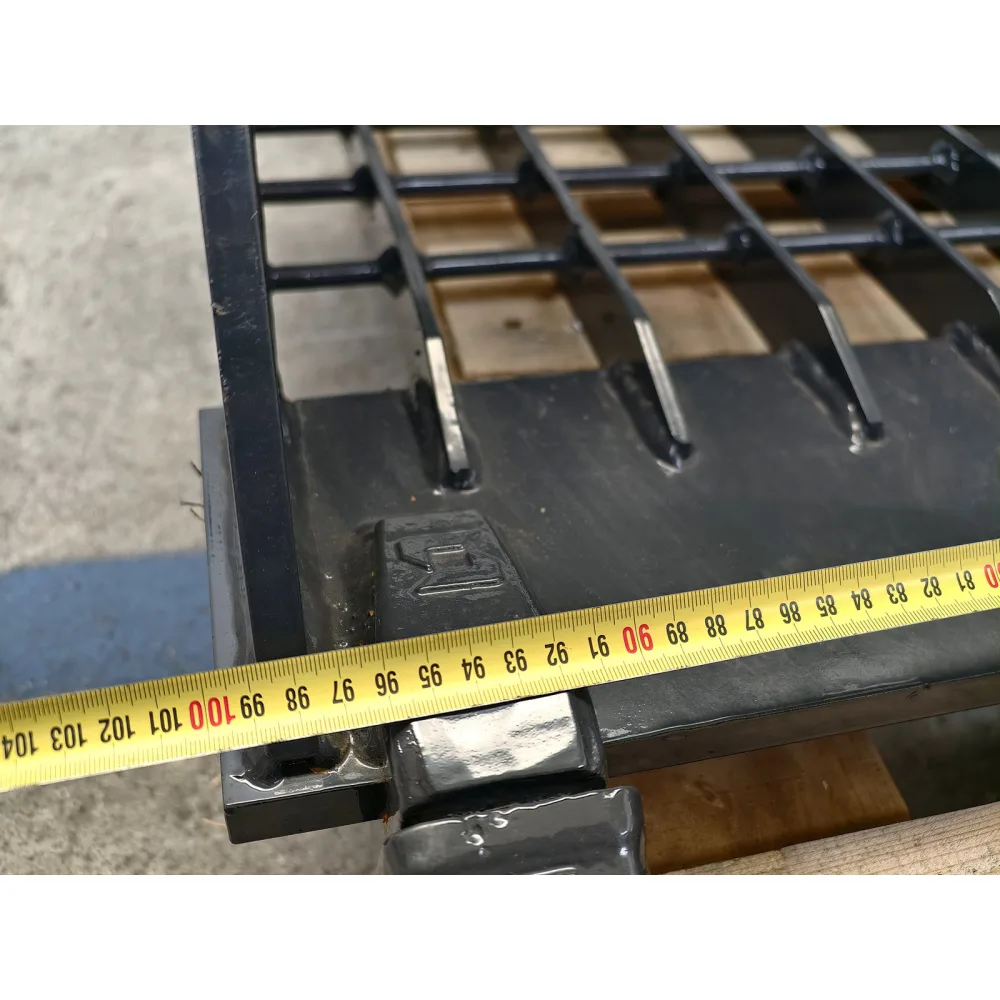 Grabljasta žlica za kamen za mini bager DELEKS S380B1000ST – 100 cm (za S380) — slika 13 od 13