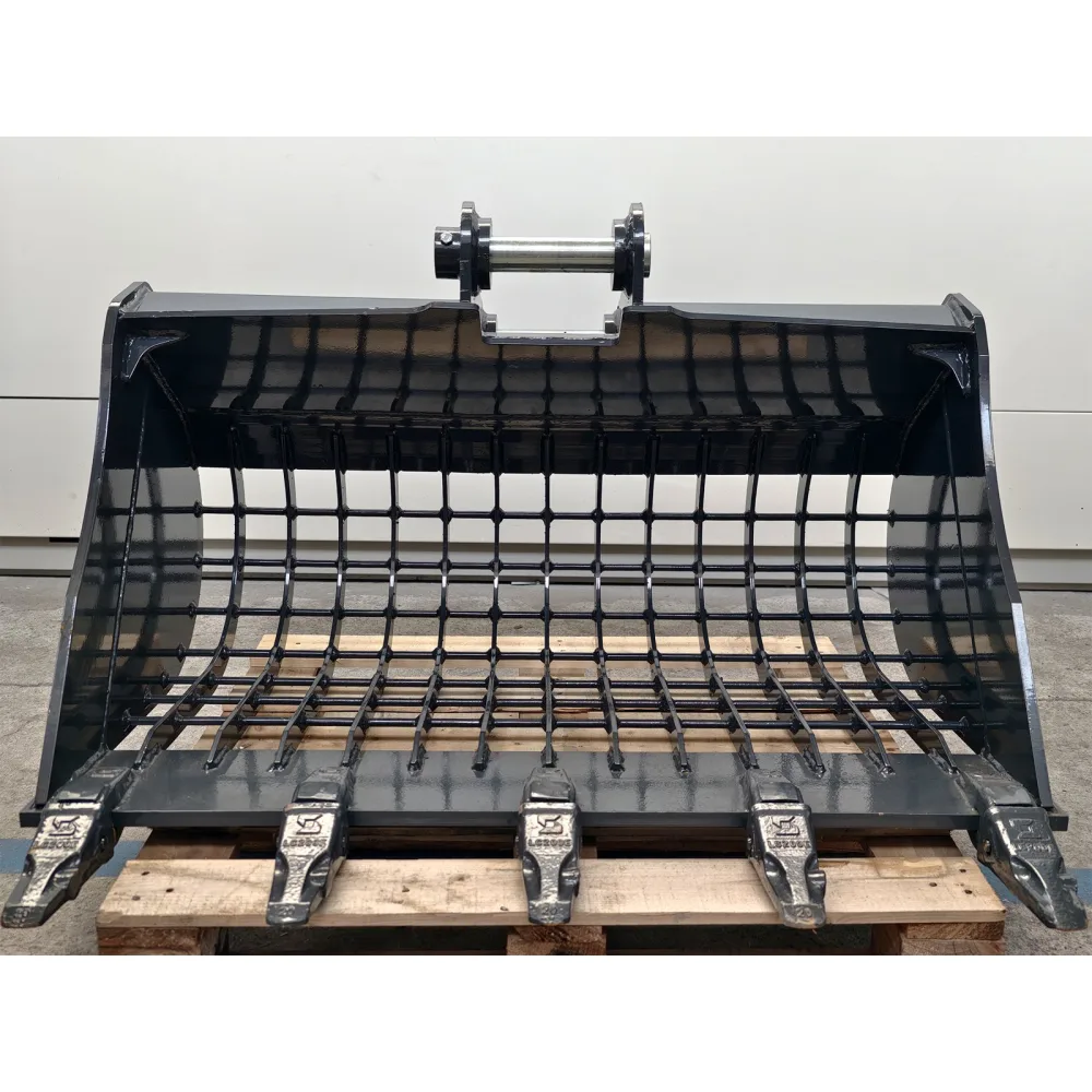 Grabljasta žlica za kamen za mini bager DELEKS S380B1000ST – 100 cm (za S380) — slika 6 od 13