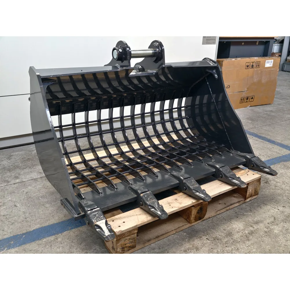 Grabljasta žlica za kamen za mini bager DELEKS S380B1000ST – 100 cm (za S380) — slika 5 od 13