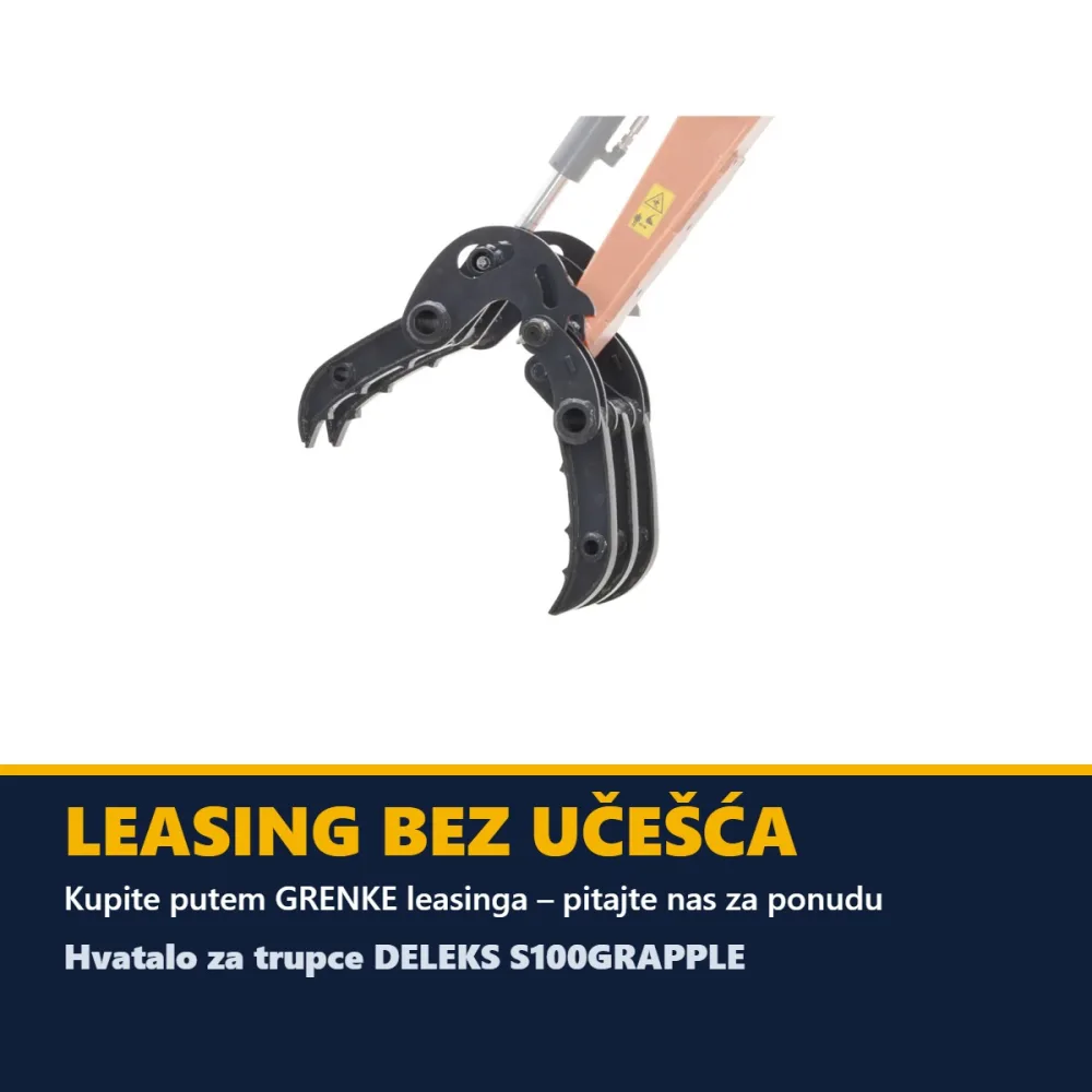 Hvatalo za trupce DELEKS S100GRAPPLE (za S100) — slika 4 od 6
