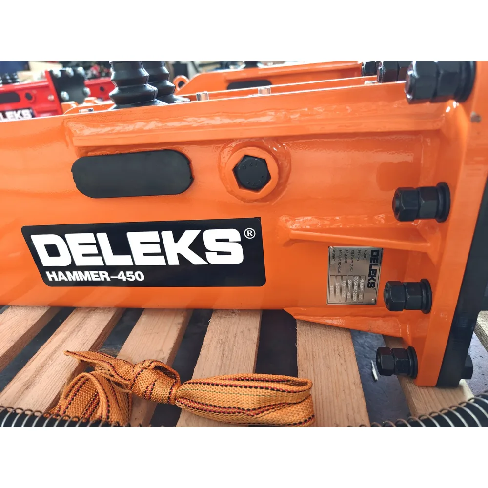 Hidraulični čekić za mini bager DELEKS HAMMER450S, utišana izvedba — slika 10 od 13