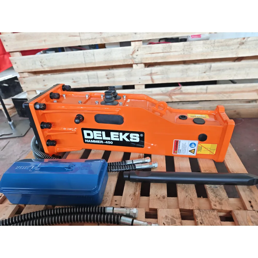 Hidraulični čekić za mini bager DELEKS HAMMER450S, utišana izvedba — slika 6 od 13