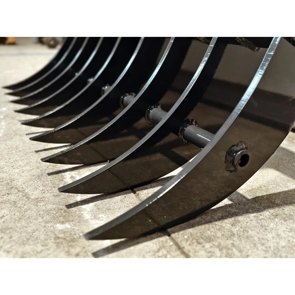 Žlica s riperskim zubima za mini bager DELEKS S180RAKE – 100 cm — slika 4 od 9