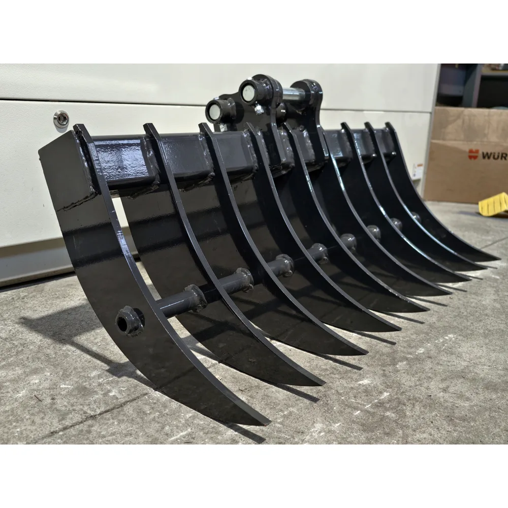 Žlica s riperskim zubima za mini bager DELEKS S180RAKE – 100 cm — slika 2 od 9