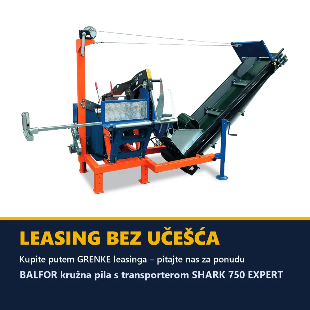 BALFOR kružna pila s transporterom SHARK 750 EXPERT — list 750 mm, transporter 5 m — slika 3 od 3