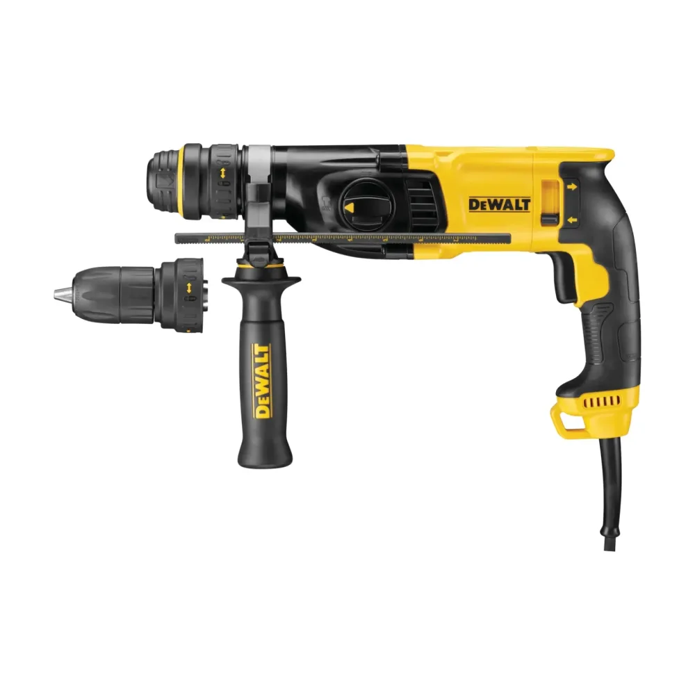 DeWalt kombinirani čekić D25134KP SDS-plus — 800 W, 2,8 J, izmjenjiva brzostezna glava — slika 2 od 3