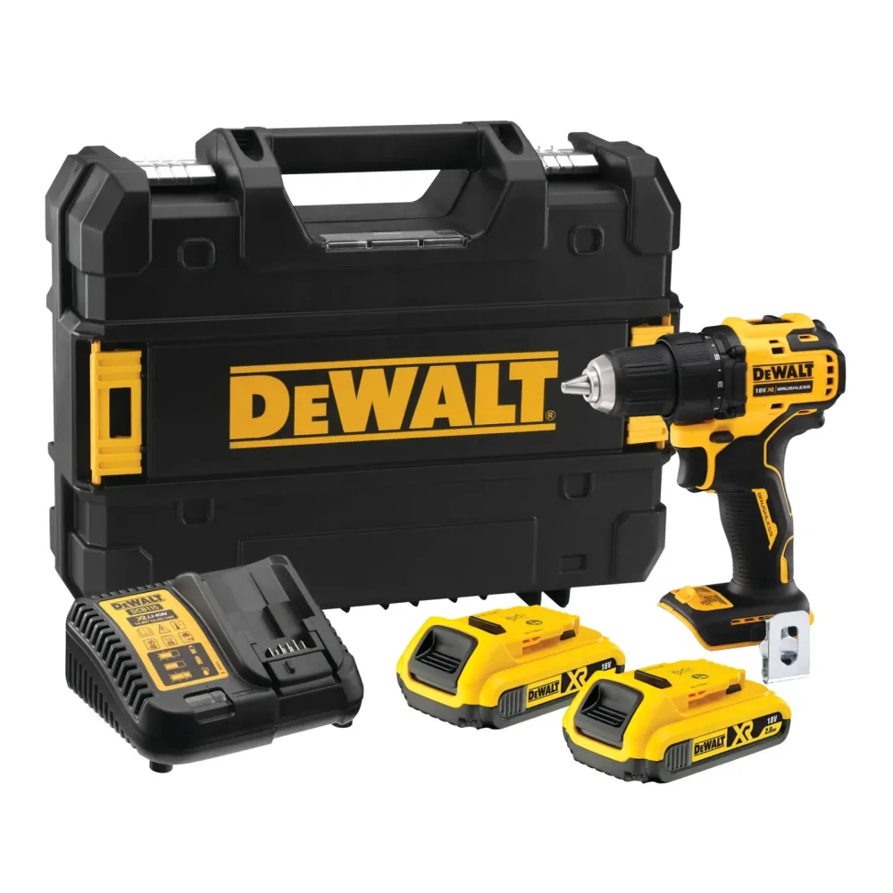 DeWalt aku bušilica-odvijač DCD708D2T 18 V XR — 65 Nm, 2 × 2,0 Ah, TSTAK