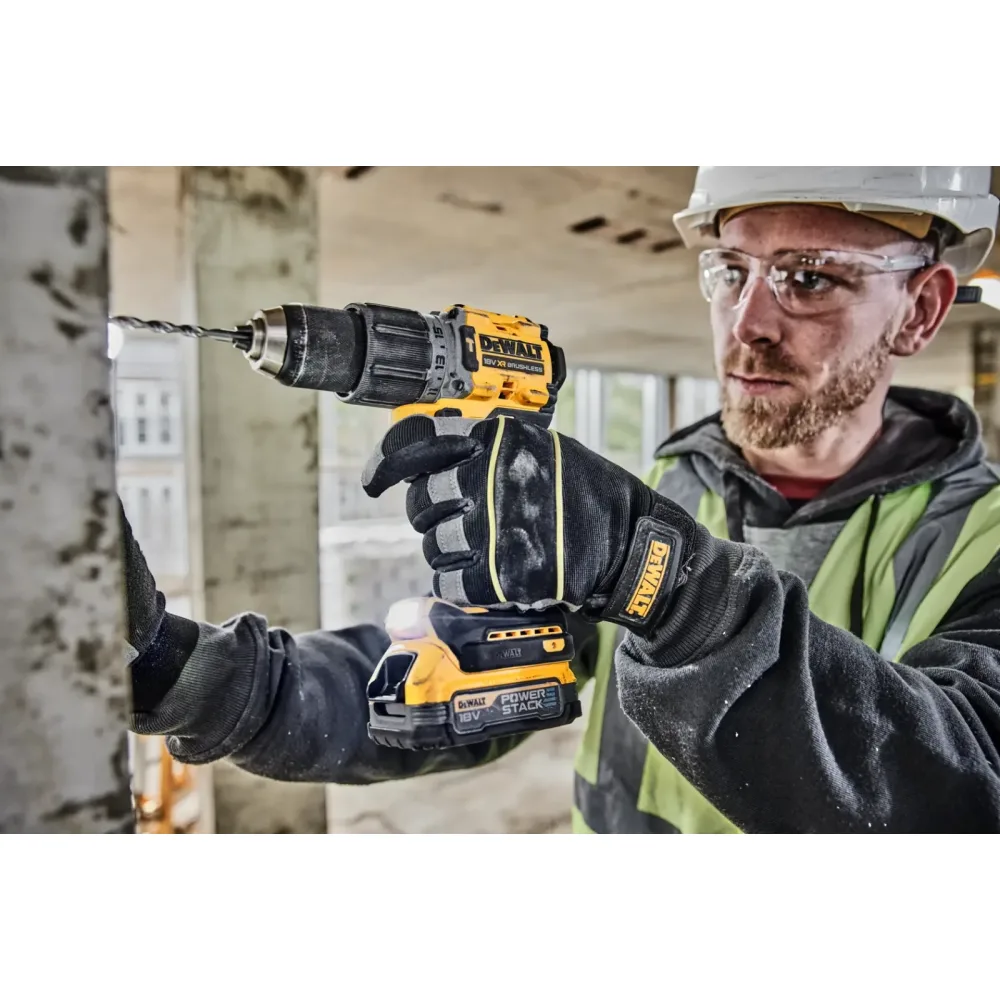 DeWalt aku udarna bušilica-odvijač DCD805E1T 18 V XR — 90 Nm, 1 × 1,7 Ah POWERSTACK, TSTAK — slika 6 od 7