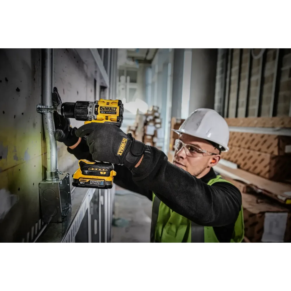 DeWalt aku udarna bušilica-odvijač DCD805E1T 18 V XR — 90 Nm, 1 × 1,7 Ah POWERSTACK, TSTAK — slika 4 od 7
