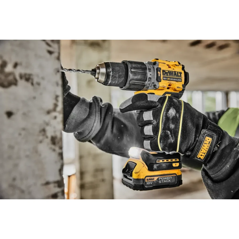 DeWalt aku udarna bušilica-odvijač DCD805E1T 18 V XR — 90 Nm, 1 × 1,7 Ah POWERSTACK, TSTAK — slika 7 od 7