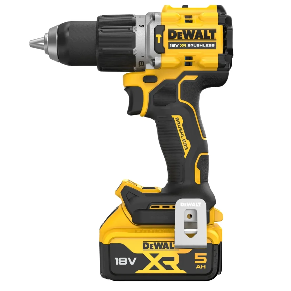 DeWalt aku udarna bušilica-odvijač DCD805P2T 18 V XR — 90 Nm, 2 × 5,0 Ah, TSTAK — slika 2 od 6