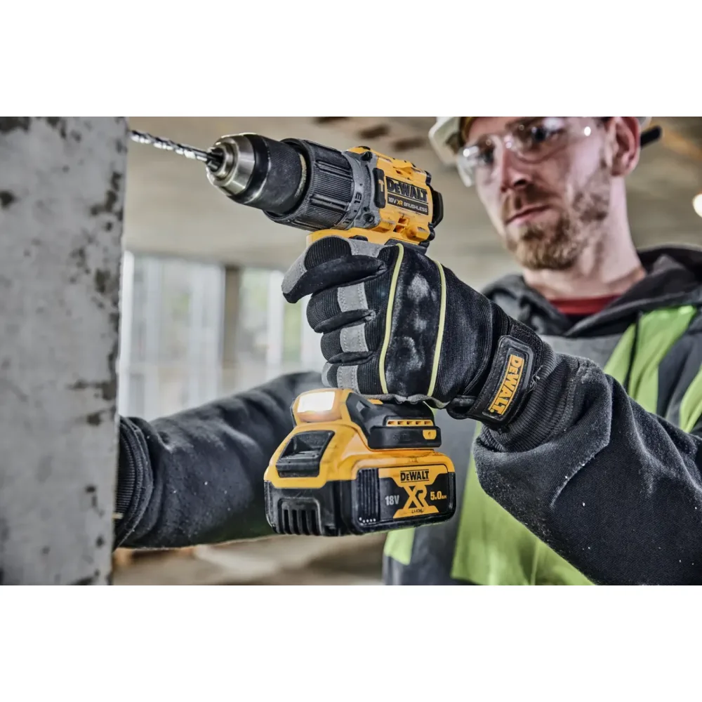 DeWalt aku udarna bušilica-odvijač DCD805P2T 18 V XR — 90 Nm, 2 × 5,0 Ah, TSTAK — slika 5 od 6