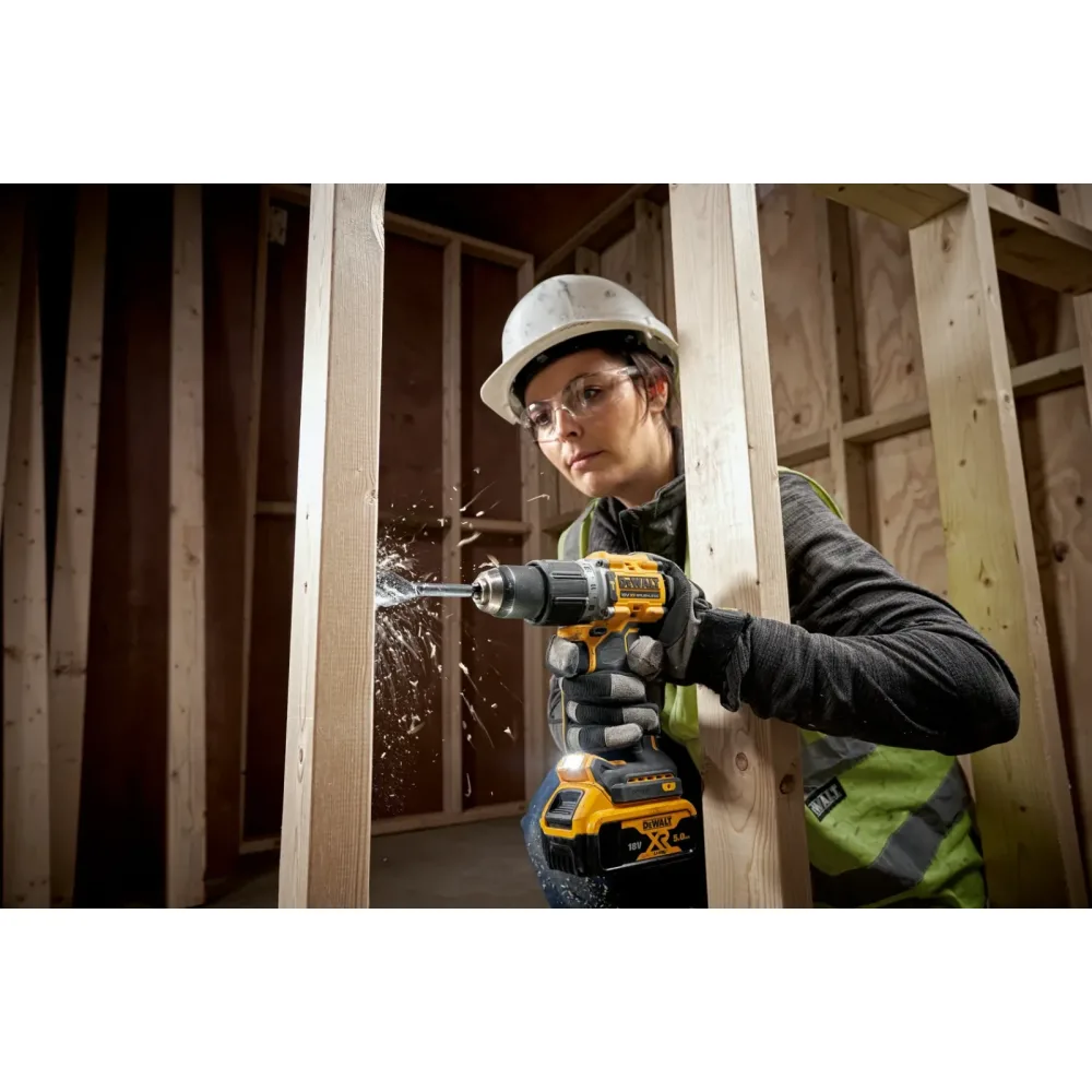 DeWalt aku udarna bušilica-odvijač DCD805P2T 18 V XR — 90 Nm, 2 × 5,0 Ah, TSTAK — slika 6 od 6