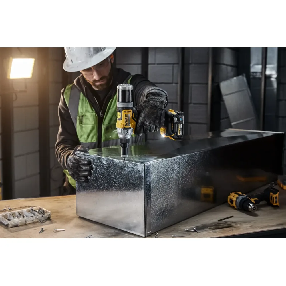 DeWalt aku pištolj za zakovice DCF414NT 18 V XR — 4,8–6,4 mm, bez baterije, TSTAK — slika 7 od 9