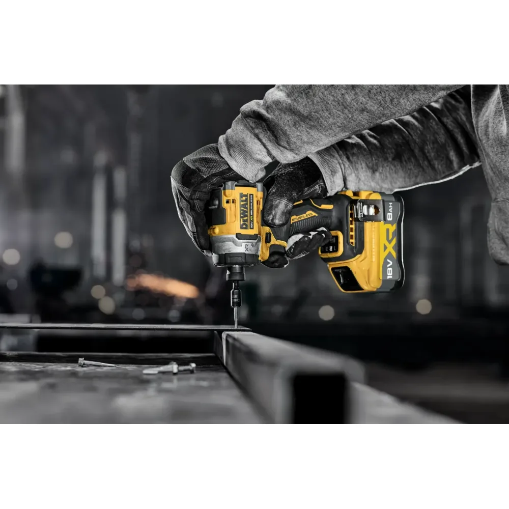DeWalt aku udarni odvijač DCF860N 18 V XR — 1/4", 282 Nm, bez baterije — slika 5 od 8