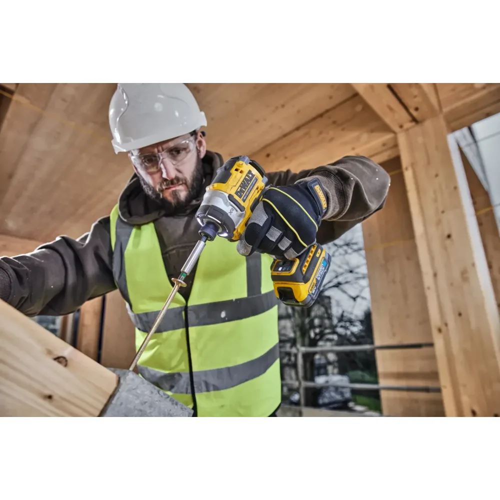 DeWalt aku udarni odvijač DCF860N 18 V XR — 1/4", 282 Nm, bez baterije — slika 7 od 8