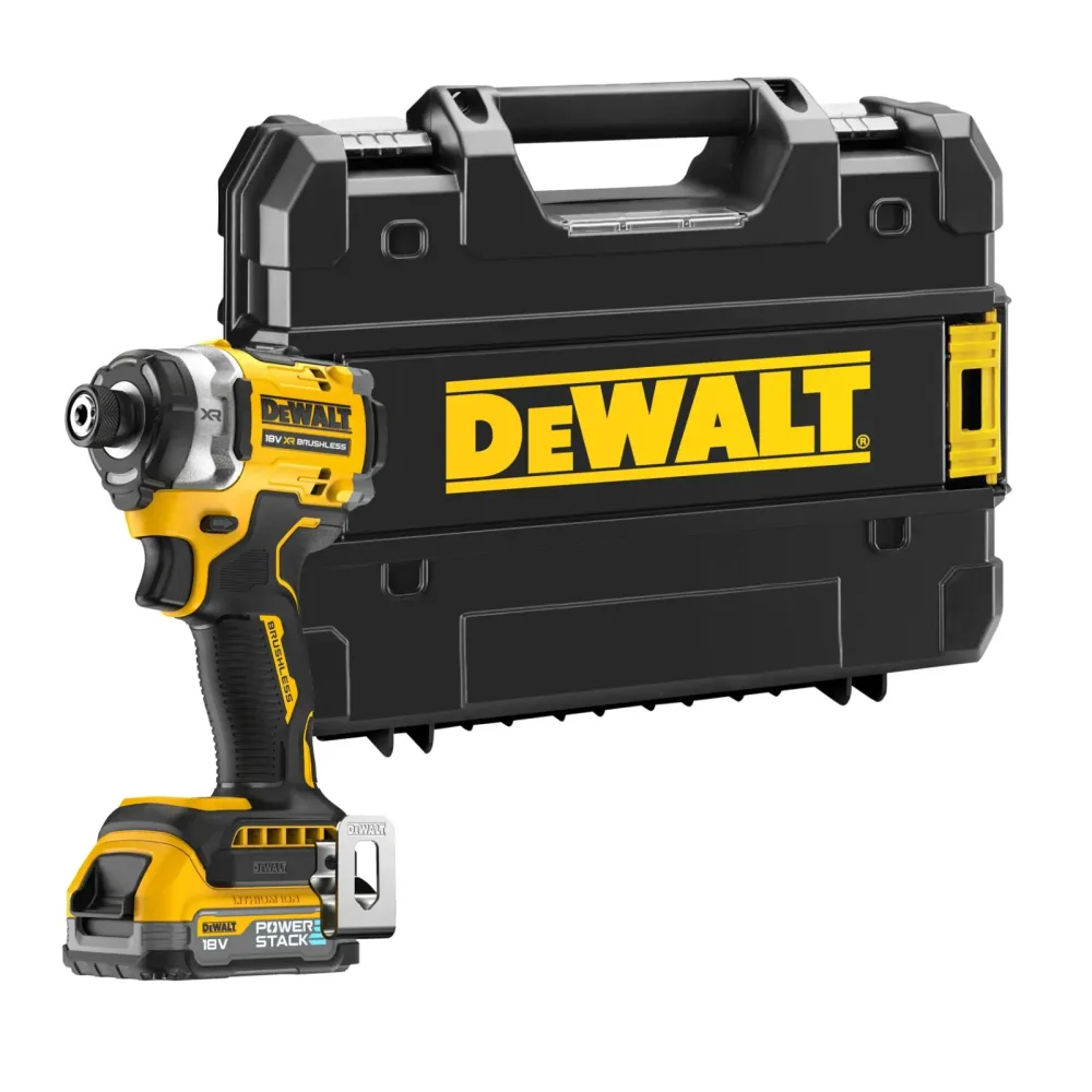DeWalt aku udarni odvijač DCF860NT 18 V XR — 1/4", 282 Nm, bez baterije, TSTAK