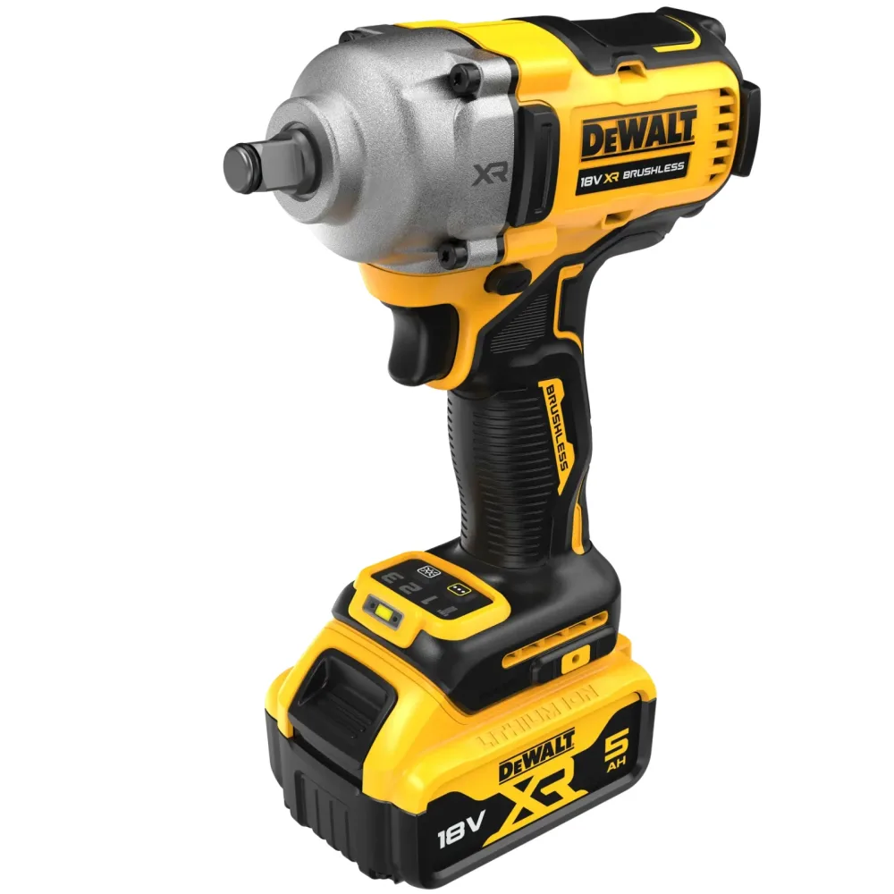 DeWalt aku udarni ključ DCF891P2T 18 V XR — 1/2", 812 Nm, 2 × 5,0 Ah, TSTAK — slika 3 od 7