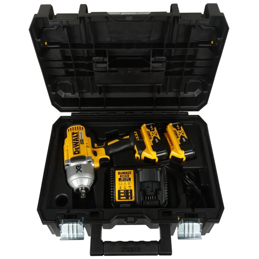 DeWalt aku udarni ključ DCF899P2 18 V XR — 1/2", 950 Nm, 2 × 5,0 Ah