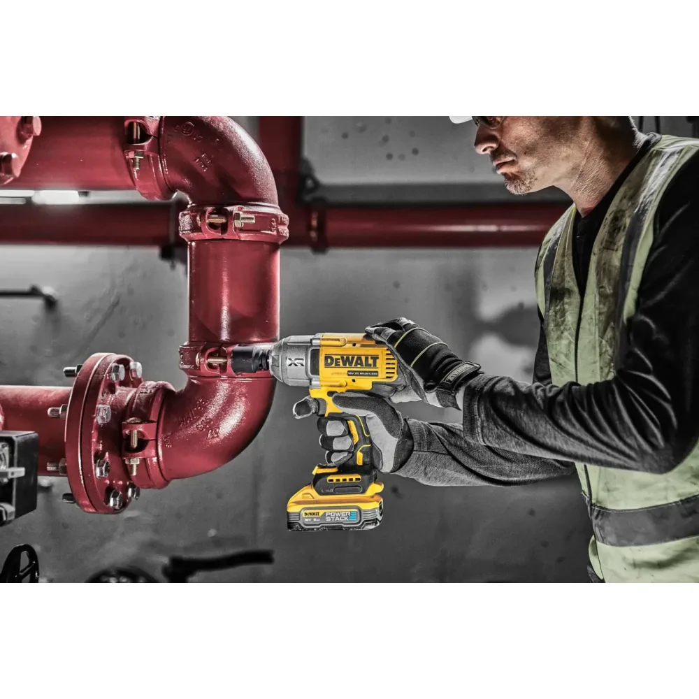 DeWalt aku udarni ključ DCF900H2T 18 V XR — 1/2", 1898 Nm, 2 × 5,0 Ah POWERSTACK, TSTAK — slika 6 od 7