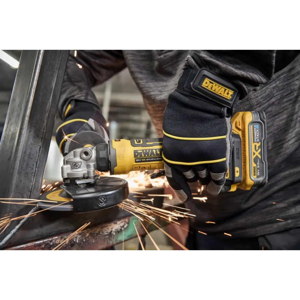DeWalt aku kutna brusilica DCG404N 18 V XR — 125 mm, kompaktna, bez baterije — slika 7 od 8