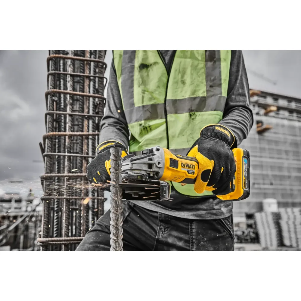 DeWalt aku kutna brusilica DCG405H2T 18 V XR — 125 mm, 2 × 5,0 Ah POWERSTACK, TSTAK — slika 5 od 6