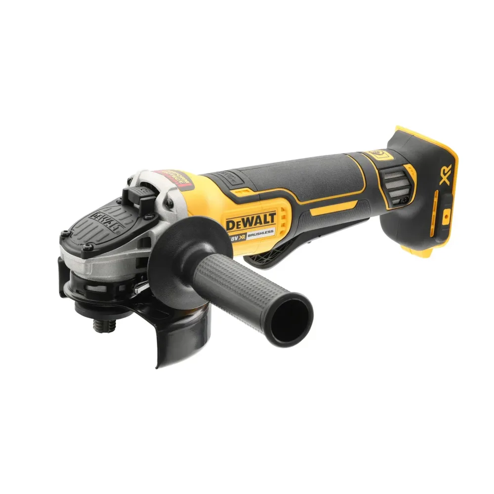 DeWalt aku kutna brusilica DCG406N 18 V XR — 125 mm, lopatičasti prekidač, bez baterije