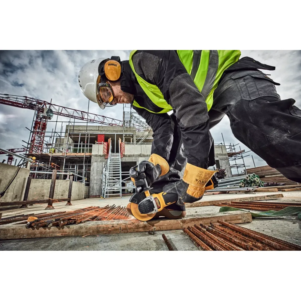 DeWalt aku kutna brusilica DCG406N 18 V XR — 125 mm, lopatičasti prekidač, bez baterije — slika 5 od 7