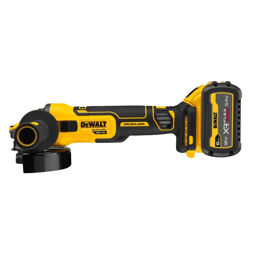 DeWalt aku kutna brusilica DCG409T1 18 V XR ADVANTAGE — 125 mm, 1 × 6,0 Ah FLEXVOLT — slika 2 od 7