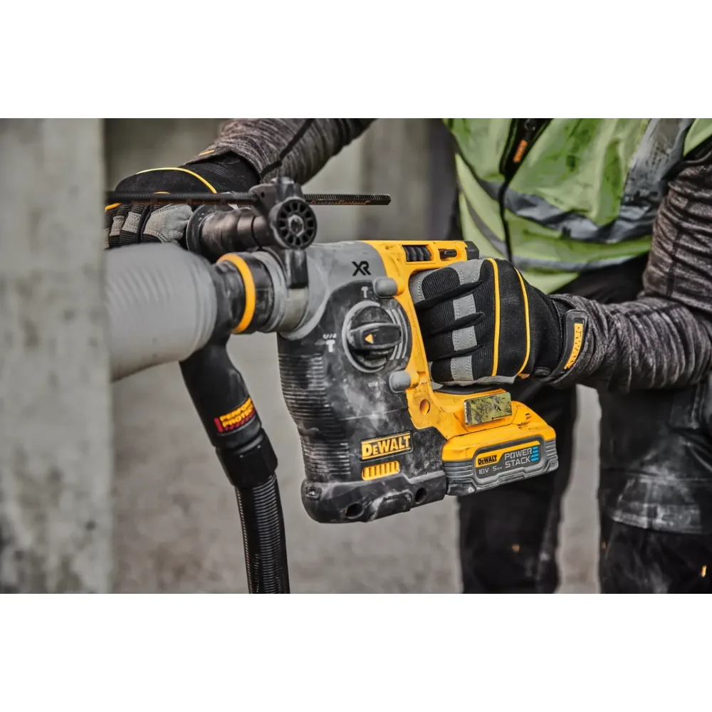 DeWalt aku kombinirani čekić DCH273H2T SDS-plus 18 V XR — 2,1 J, 2 × 5,0 Ah POWERSTACK, TSTAK — slika 4 od 7