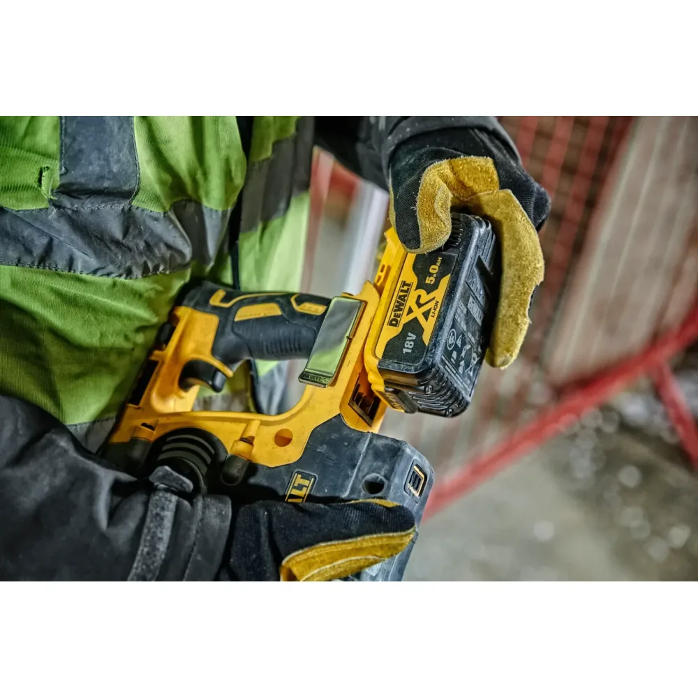 DeWalt aku kombinirani čekić DCH274P2T SDS-plus 18 V XR — 2,1 J, izmjenjiva glava, 2 × 5,0 Ah, TSTAK — slika 6 od 8