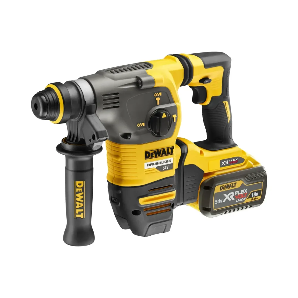 DeWalt aku kombinirani čekić DCH333X2 SDS-plus 54 V FLEXVOLT — 3,5 J, 30 mm, 2 × 9,0 Ah