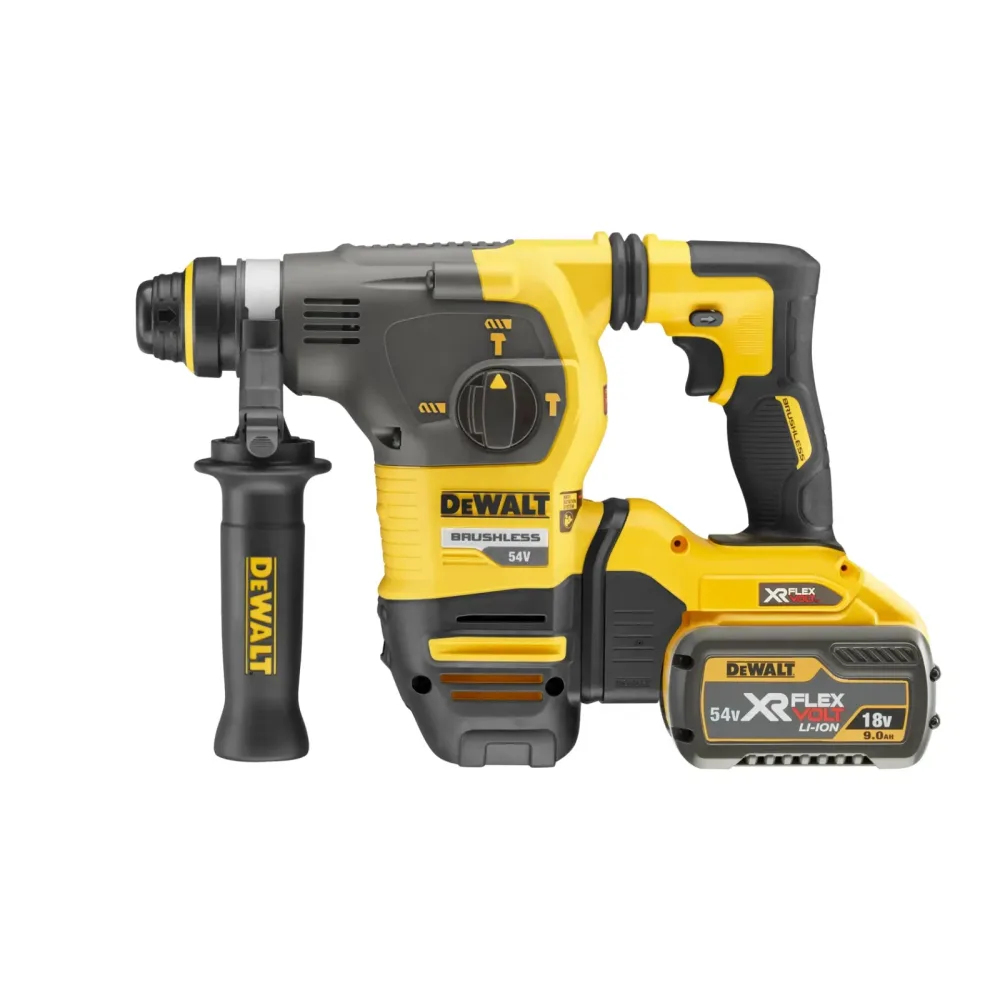 DeWalt aku kombinirani čekić DCH333X2 SDS-plus 54 V FLEXVOLT — 3,5 J, 30 mm, 2 × 9,0 Ah — slika 2 od 5