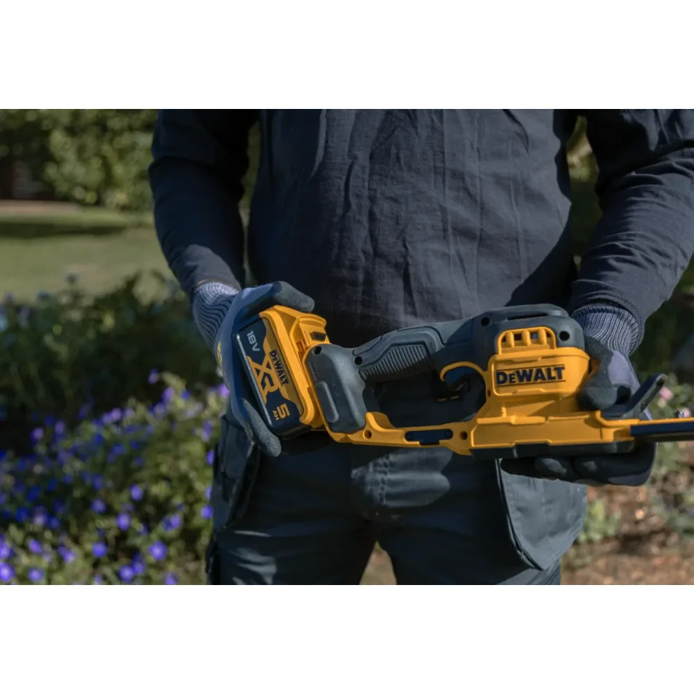 DeWalt aku škare za oblikovanje živice DCMHT520N 18 V XR — 20 cm, bez baterije — slika 7 od 8