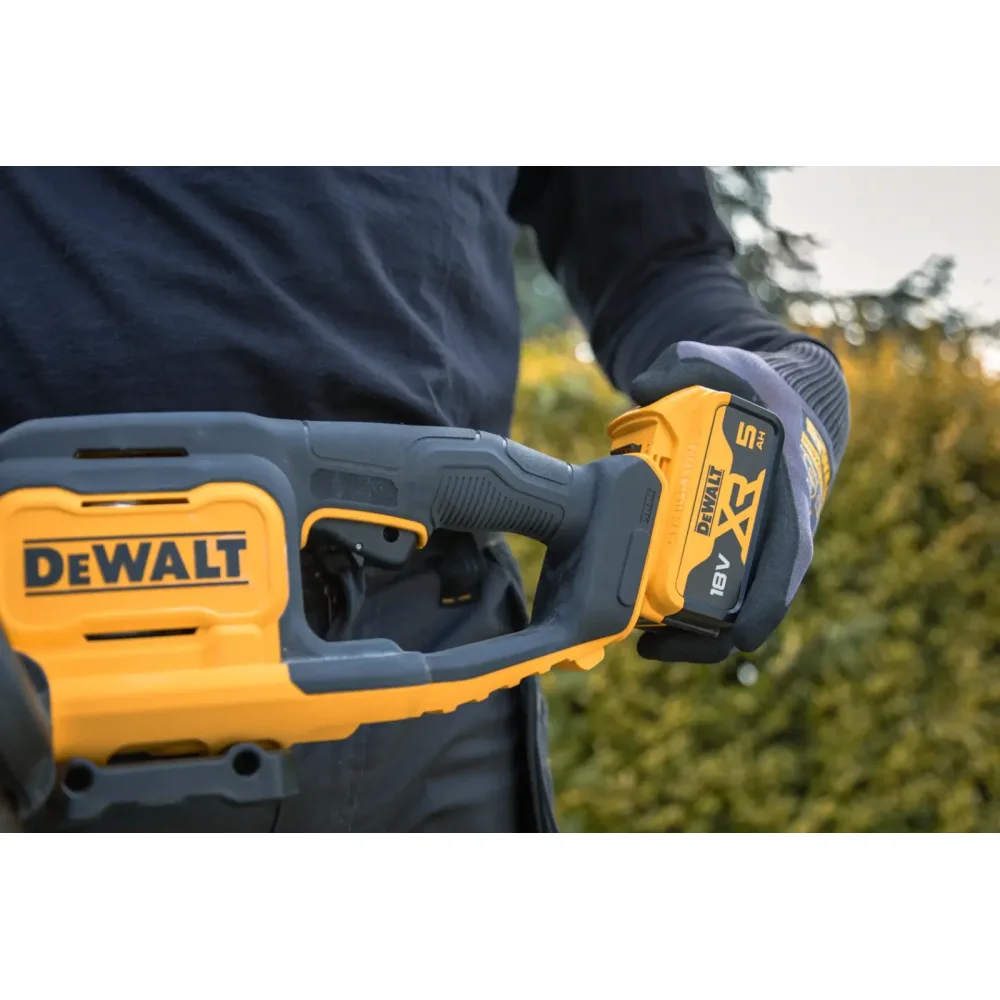 DeWalt aku škare za živicu DCMHT562P1 18 V XR — 55 cm, razmak zubi 19 mm, 1 × 5,0 Ah — slika 5 od 7