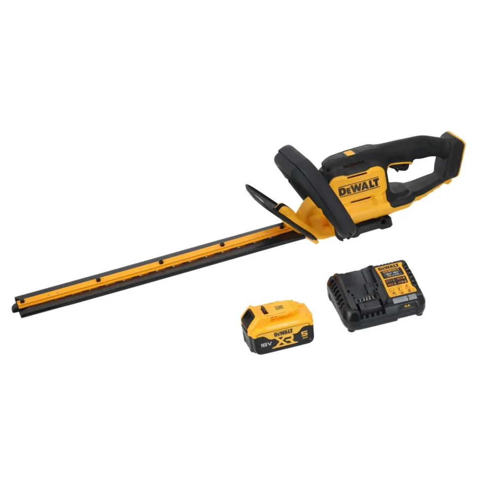 DeWalt aku škare za živicu DCMHT564P1 18 V XR — 55 cm, razmak zubi 25 mm, 1 × 5,0 Ah